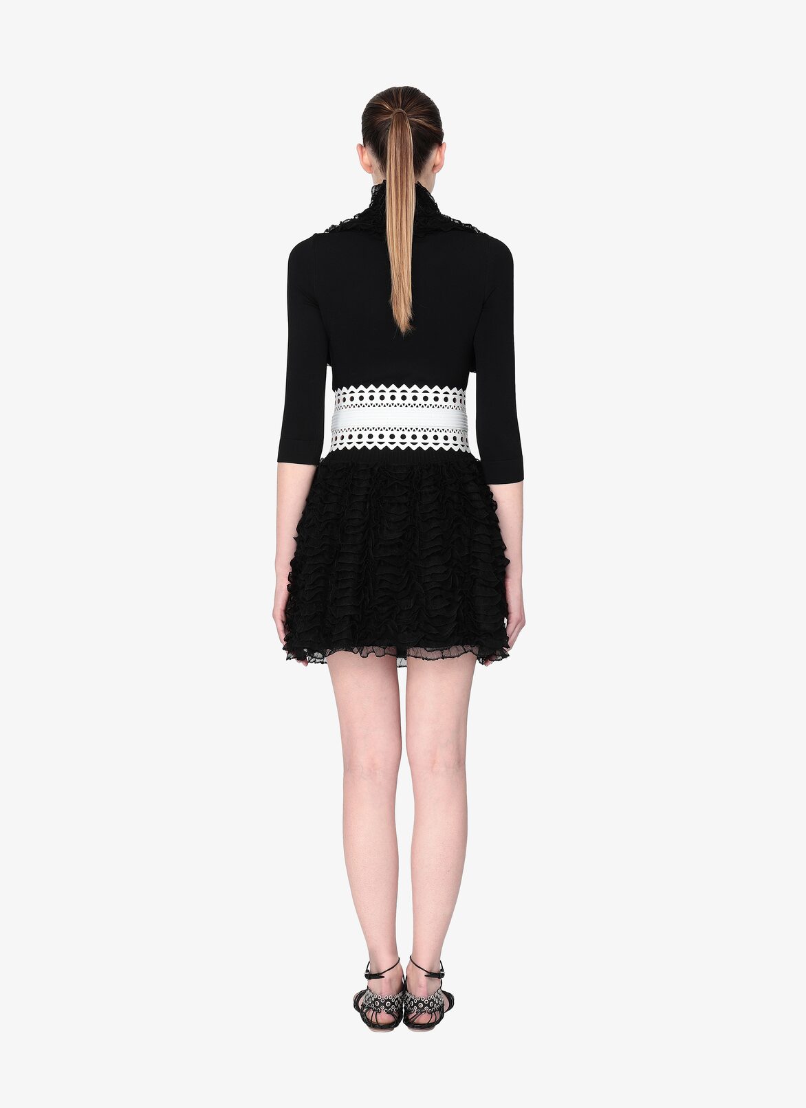 Top Senza Maniche ALAÏA TOP SENZA MANICHE NERO
